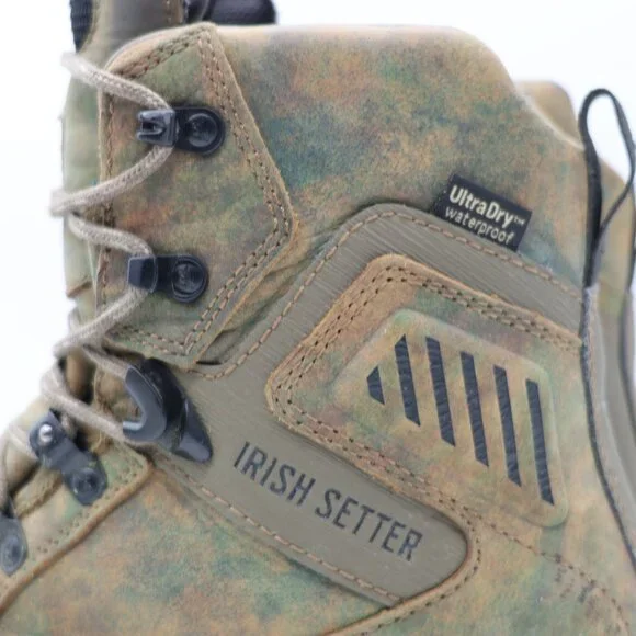 Red Wing Irish Setter Pinnacle 27049” Men's Size 8 EE Camo Hunting Boots